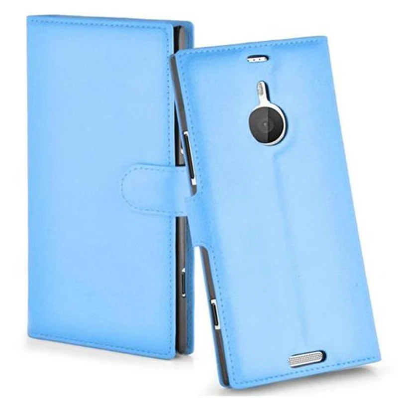 Cadorabo Hülle kompatibel mit Nokia Lumia 1520 Schutzhülle mit Magnetverschluss, Standfunktion und Kartenfach