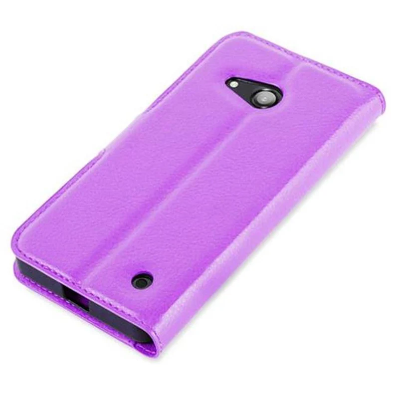 Cadorabo Hülle kompatibel mit Nokia Lumia 550 Schutzhülle mit Magnetverschluss, Standfunktion und Kartenfach