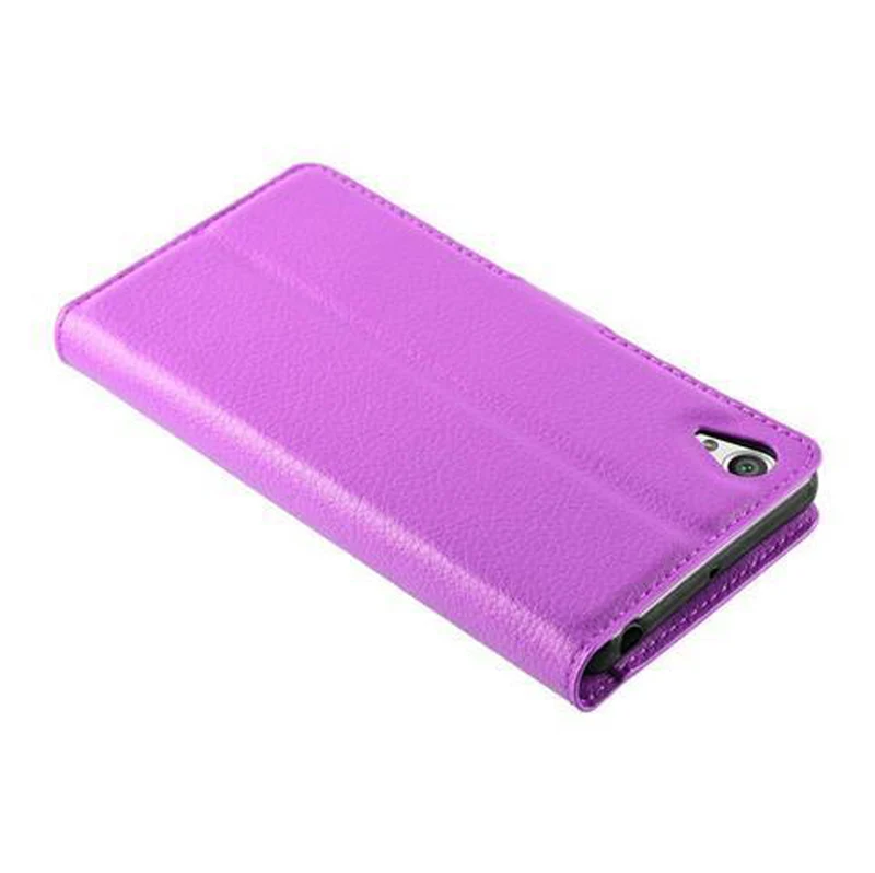 Cadorabo Hülle kompatibel mit Sony Xperia X Schutzhülle mit Magnetverschluss, Standfunktion und Kartenfach