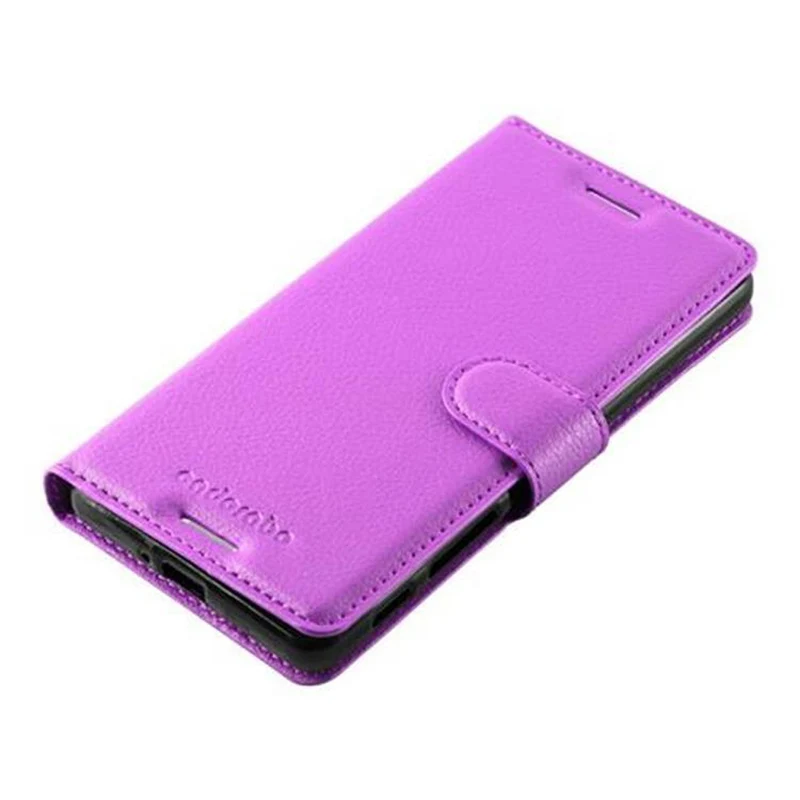 Cadorabo Hülle kompatibel mit Sony Xperia X Schutzhülle mit Magnetverschluss, Standfunktion und Kartenfach