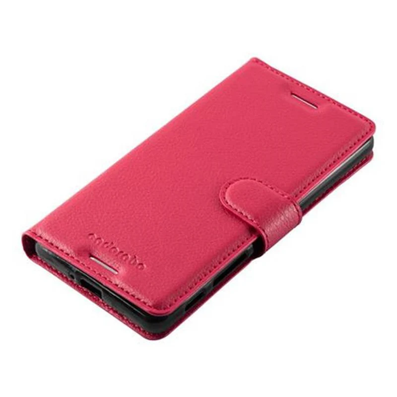 Cadorabo Hülle kompatibel mit Sony Xperia X Schutzhülle mit Magnetverschluss, Standfunktion und Kartenfach