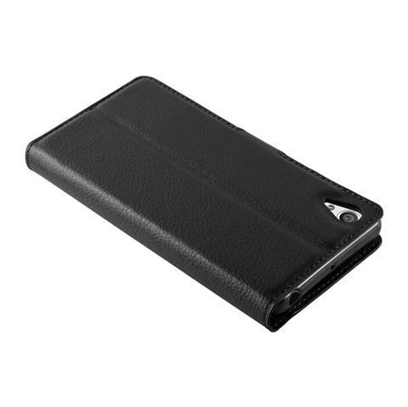 Cadorabo Hülle kompatibel mit Sony Xperia X Schutzhülle mit Magnetverschluss, Standfunktion und Kartenfach