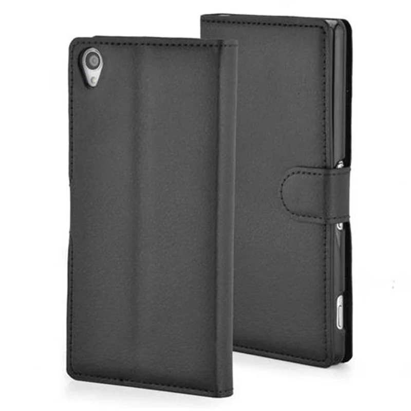 Cadorabo Hülle kompatibel mit Sony Xperia Z3 Schutzhülle mit Magnetverschluss, Standfunktion und Kartenfach