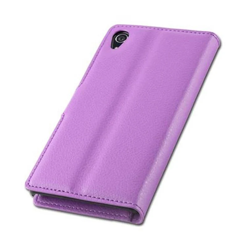 Cadorabo Hülle kompatibel mit Sony Xperia Z2 Schutzhülle mit Magnetverschluss, Standfunktion und Kartenfach