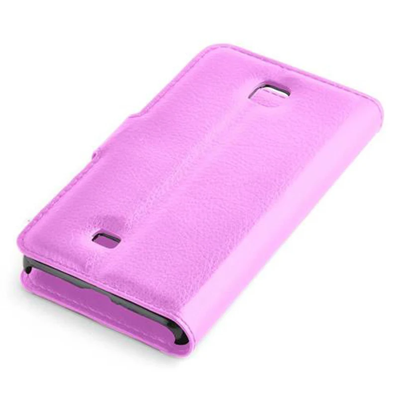 Cadorabo Hülle kompatibel mit LG OPTIMUS F5 / LUCID 2 Schutzhülle mit Magnetverschluss, Standfunktion und Kartenfach