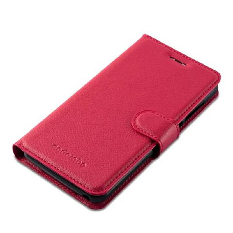 Cadorabo Hülle kompatibel mit WIKO LENNY 3 Schutzhülle mit Magnetverschluss, Standfunktion und Kartenfach