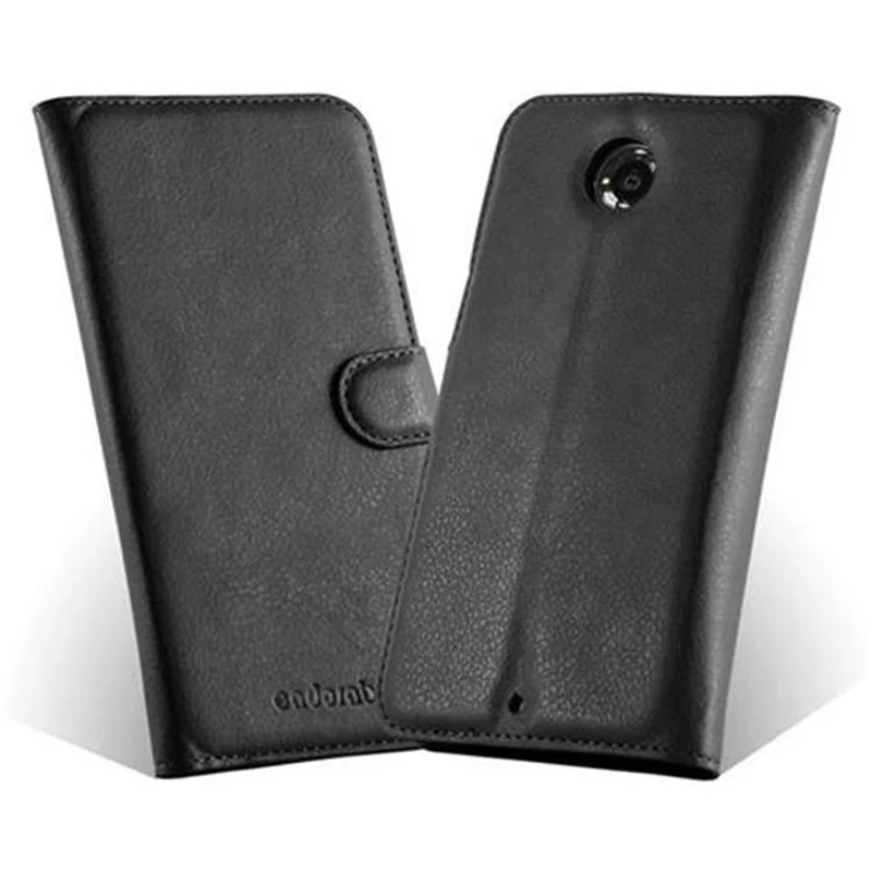 Cadorabo Hülle kompatibel mit Motorola Google NEXUS 6 Schutzhülle mit Magnetverschluss, Standfunktion und Kartenfach