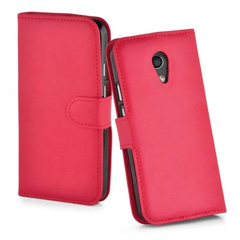 Cadorabo Hülle kompatibel mit Motorola MOTO G2 Schutzhülle mit Magnetverschluss, Standfunktion und Kartenfach