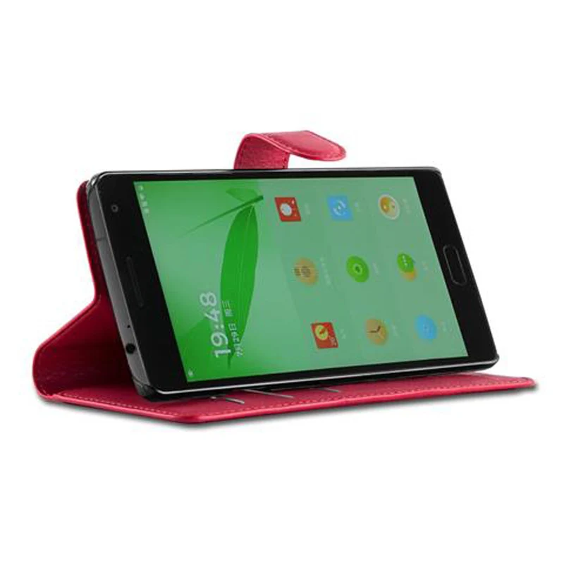 Cadorabo Hülle kompatibel mit OnePlus 2 Schutzhülle mit Magnetverschluss, Standfunktion und Kartenfach