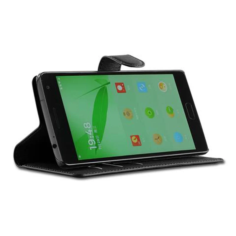 Cadorabo Hülle kompatibel mit OnePlus 2 Schutzhülle mit Magnetverschluss, Standfunktion und Kartenfach