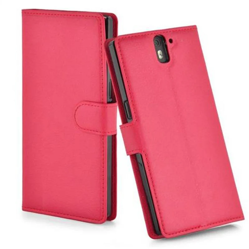 Cadorabo Hülle kompatibel mit OnePlus ONE Schutzhülle mit Magnetverschluss, Standfunktion und Kartenfach