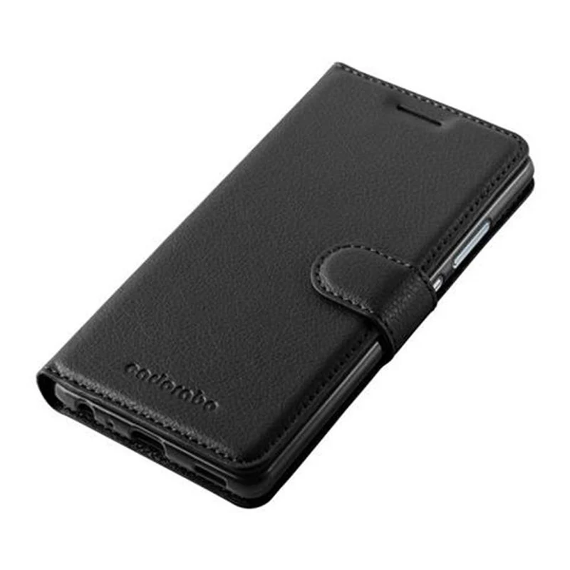 Cadorabo Hülle kompatibel mit Huawei P9 Schutzhülle mit Magnetverschluss, Standfunktion und Kartenfach