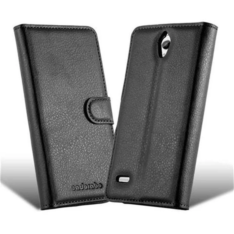 Cadorabo Hülle kompatibel mit Huawei ASCEND G700 Schutzhülle mit Magnetverschluss, Standfunktion und Kartenfach
