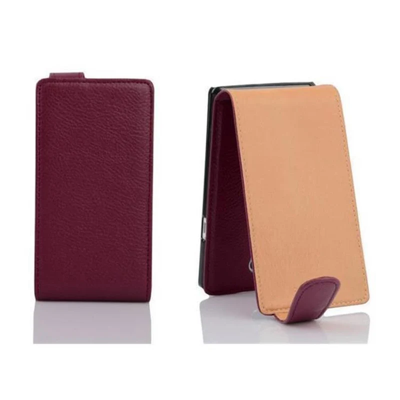 Cadorabo Hülle kompatibel mit LG L90 (1. SIM) Schutzhülle im Flip Design aus strukturiertem Kunstleder