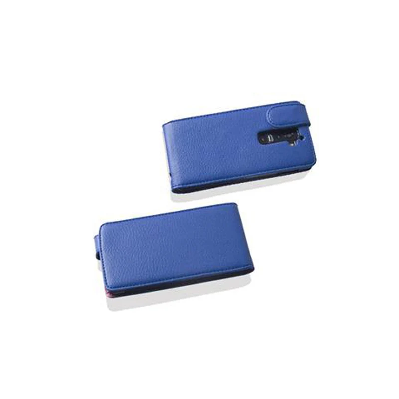 Cadorabo Hülle kompatibel mit LG G2 Schutzhülle im Flip Design aus strukturiertem Kunstleder
