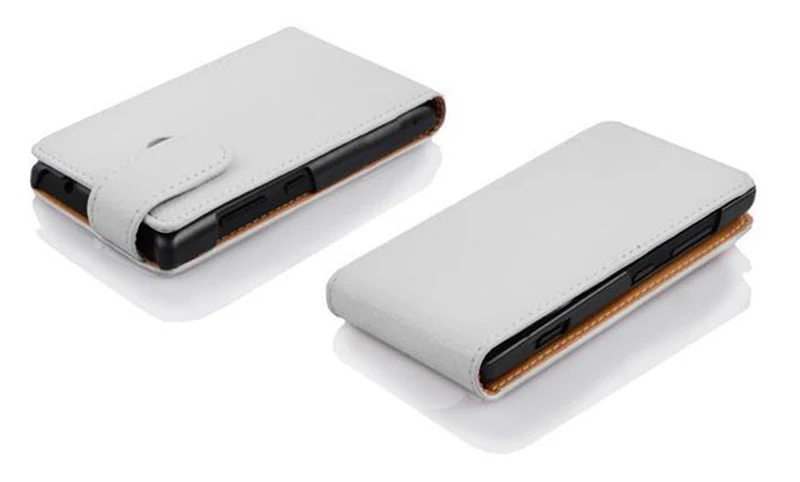 Cadorabo Hülle kompatibel mit Huawei ASCEND G330 Schutzhülle im Flip Design aus strukturiertem Kunstleder