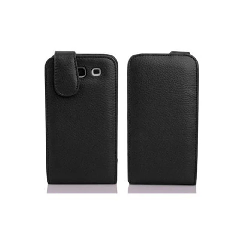 Cadorabo Hülle kompatibel mit Huawei ASCEND G510 / G520 / G525 Schutzhülle im Flip Design aus strukturiertem Kunstleder