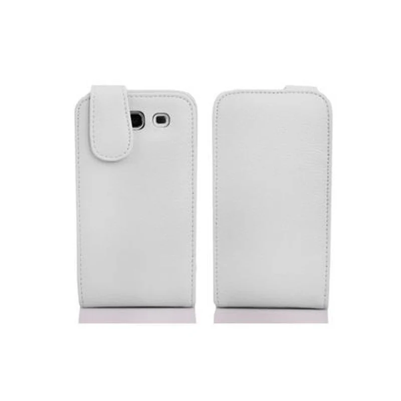 Cadorabo Hülle kompatibel mit Huawei ASCEND G510 / G520 / G525 Schutzhülle im Flip Design aus strukturiertem Kunstleder