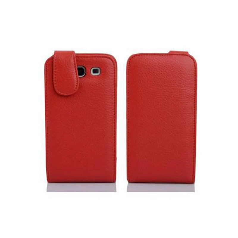 Cadorabo Hülle kompatibel mit Huawei ASCEND G510 / G520 / G525 Schutzhülle im Flip Design aus strukturiertem Kunstleder