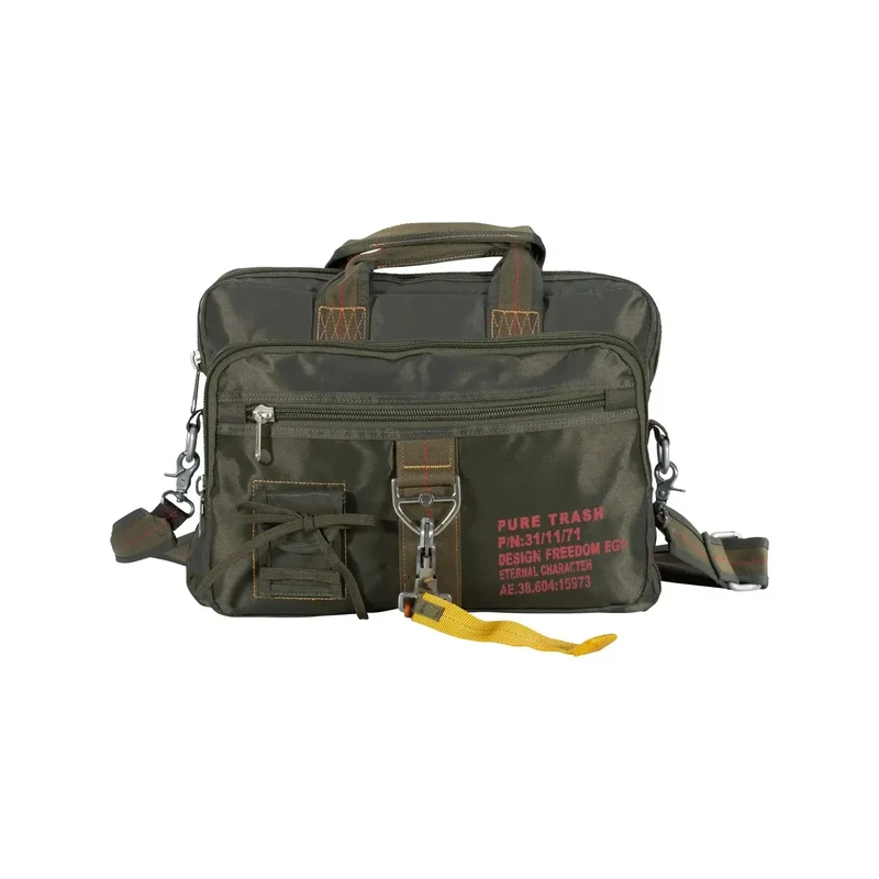 Handtasche Karabiner groß oliv