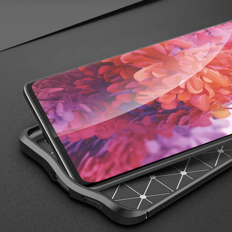 Cadorabo Hülle kompatibel mit Samsung Galaxy S21 ULTRA Schutzhülle aus TPU Silikon mit edler Kunstleder-Applikation