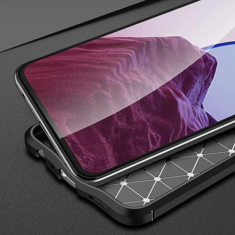 Cadorabo Hülle kompatibel mit OnePlus Nord N200 Schutzhülle aus TPU Silikon mit edler Kunstleder-Applikation