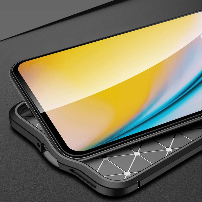 Cadorabo Hülle kompatibel mit OnePlus Nord 2 Schutzhülle aus TPU Silikon mit edler Kunstleder-Applikation