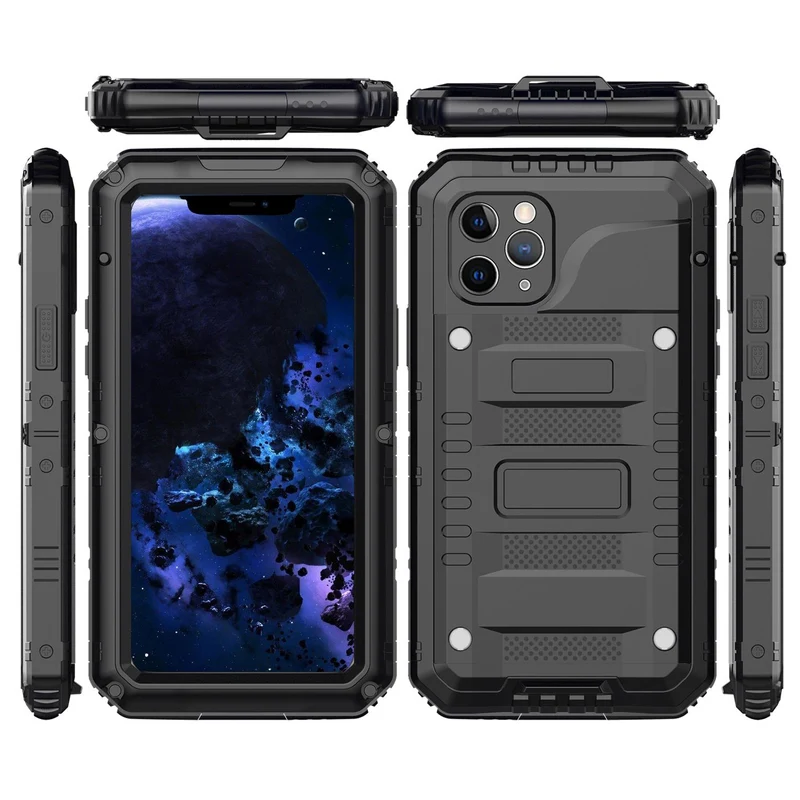 Cadorabo Hülle kompatibel mit Apple iPhone 11 PRO Robuster 360° Rundumschutz mit Displayschutz - Stoßfeste Outdoor Heavy Duty Schutzhülle