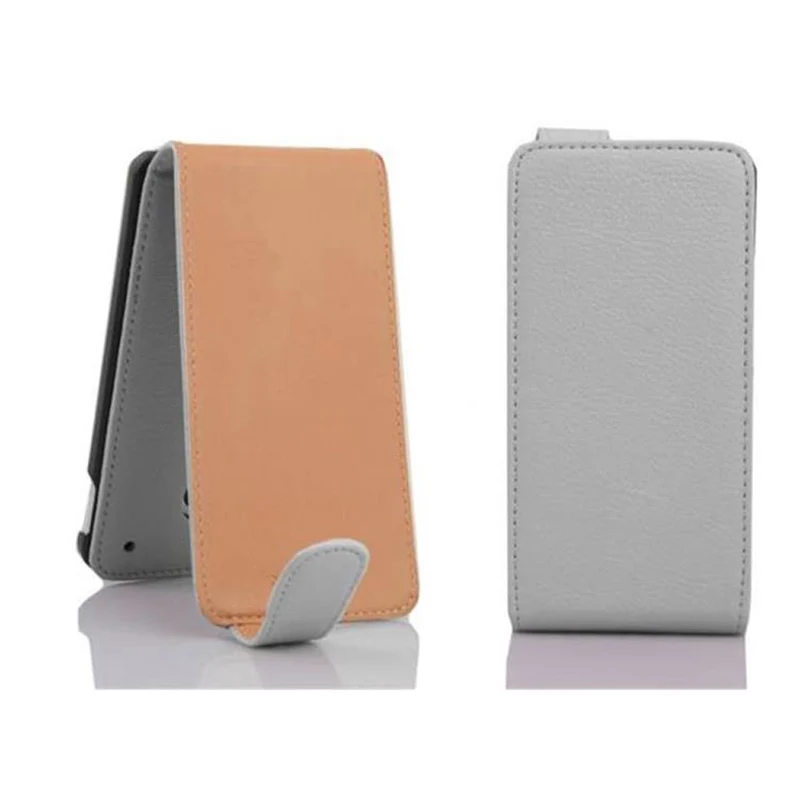 Cadorabo Hülle kompatibel mit HTC ONE M8 MINI Schutzhülle im Flip Design aus strukturiertem Kunstleder