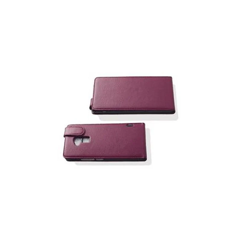 Cadorabo Hülle kompatibel mit HTC ONE MAX T6 Schutzhülle im Flip Design aus strukturiertem Kunstleder