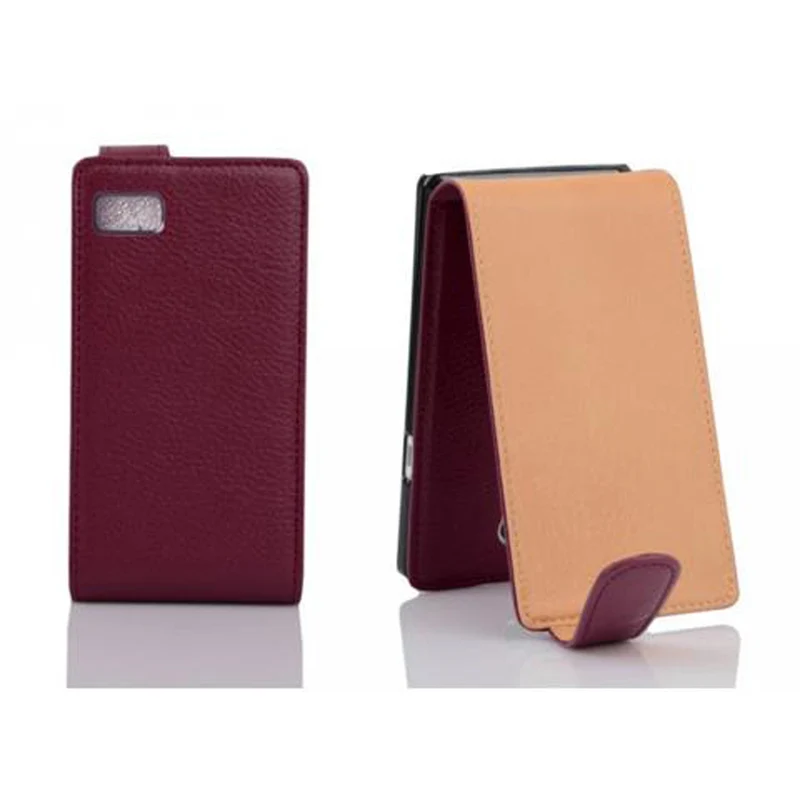 Cadorabo Hülle kompatibel mit HTC Desire 600 Schutzhülle im Flip Design aus strukturiertem Kunstleder