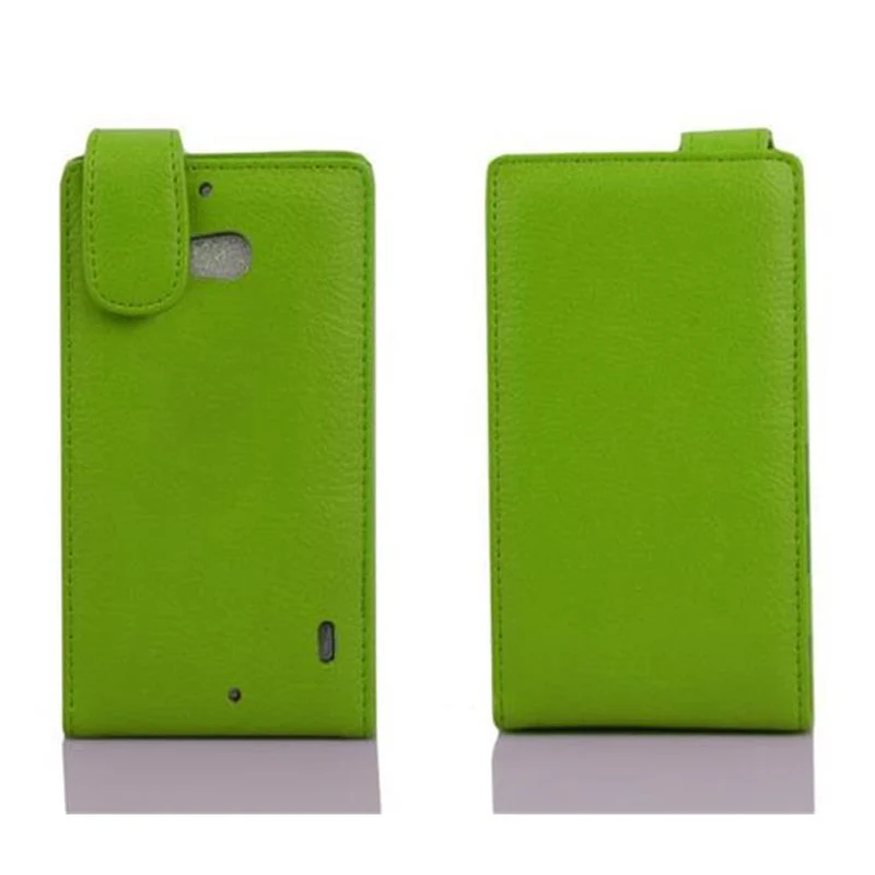 Cadorabo Hülle kompatibel mit Nokia Lumia 929 / 930 Schutzhülle im Flip Design aus strukturiertem Kunstleder