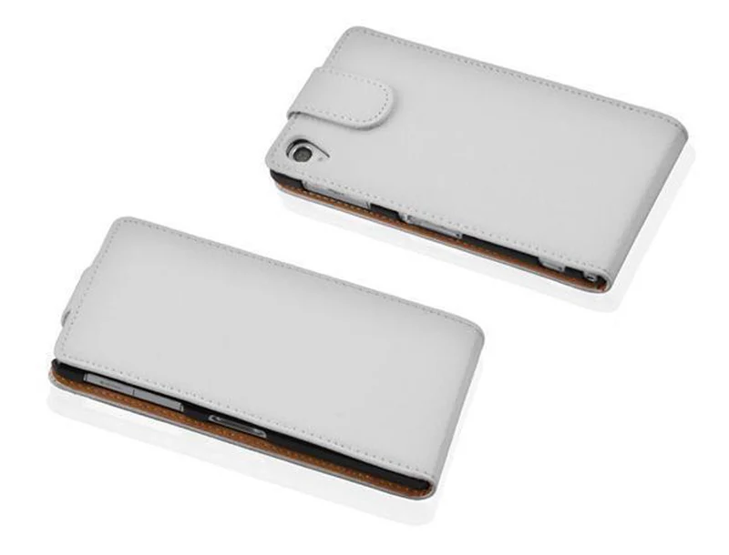 Cadorabo Hülle kompatibel mit Sony Xperia Z1 COMPACT Schutzhülle im Flip Design aus strukturiertem Kunstleder