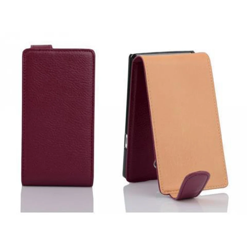 Cadorabo Hülle kompatibel mit Samsung Galaxy WIN Schutzhülle im Flip Design aus strukturiertem Kunstleder