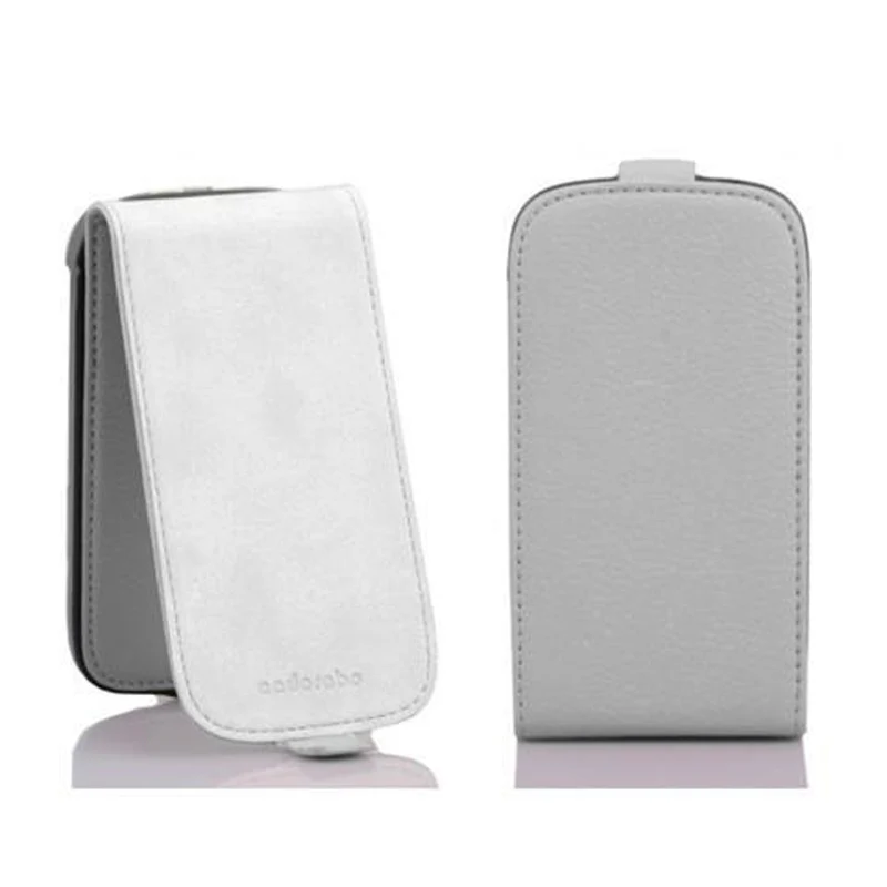 Cadorabo Hülle kompatibel mit Samsung Galaxy S4 MINI Schutzhülle im Flip Design aus strukturiertem Kunstleder