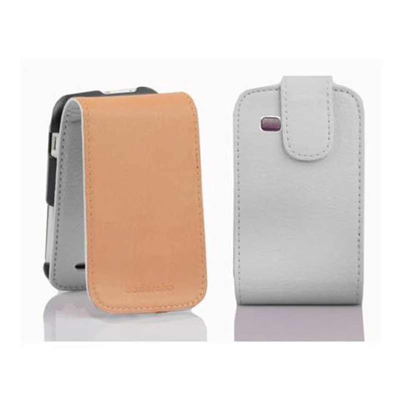 Cadorabo Hülle kompatibel mit Samsung Galaxy POCKET NEO Schutzhülle im Flip Design aus strukturiertem Kunstleder