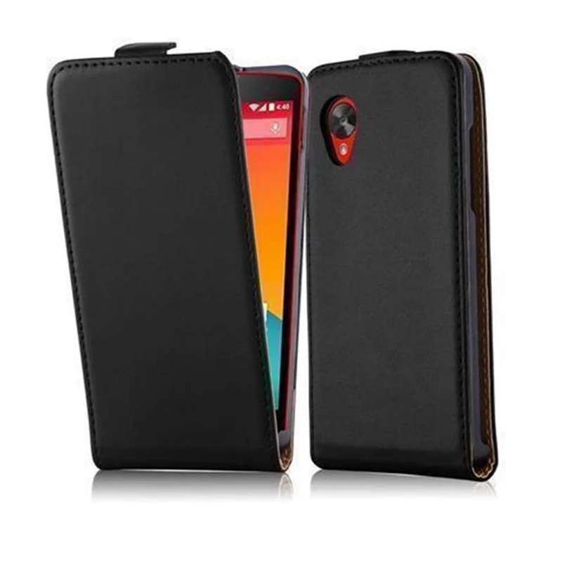 Cadorabo Hülle kompatibel mit LG Google NEXUS 5 Schutzhülle im Flip Design aus glattem Kunstleder