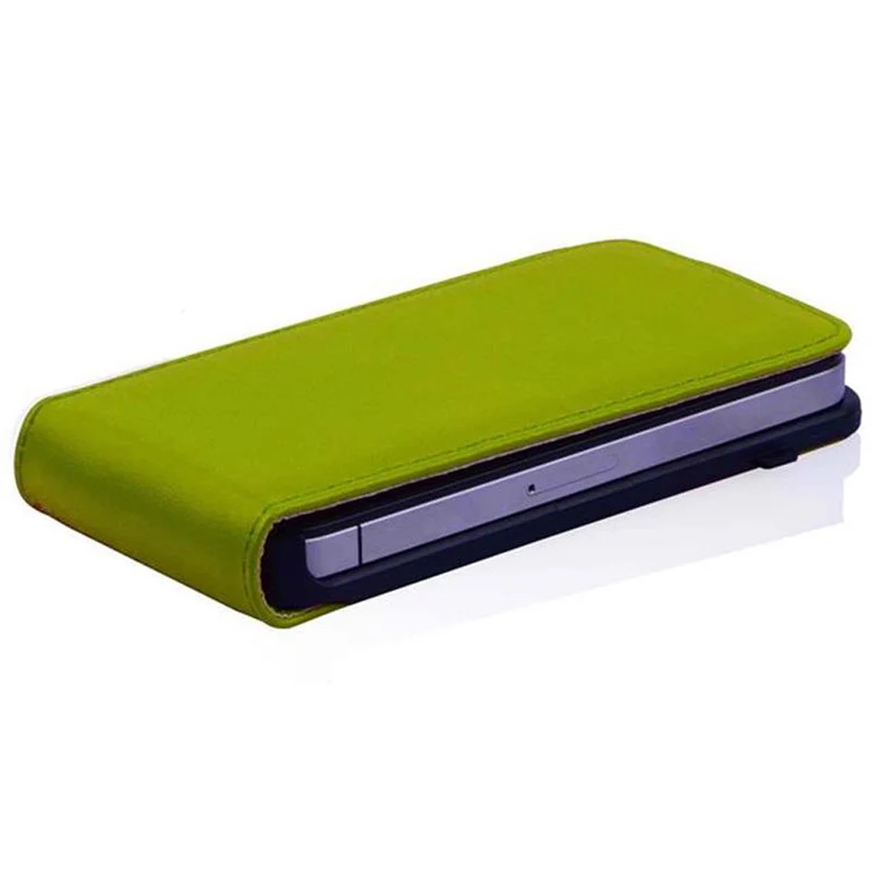 Cadorabo Hülle kompatibel mit Apple iPhone 5 / 5S / SE 2016 Schutzhülle im Flip Design aus glattem Kunstleder