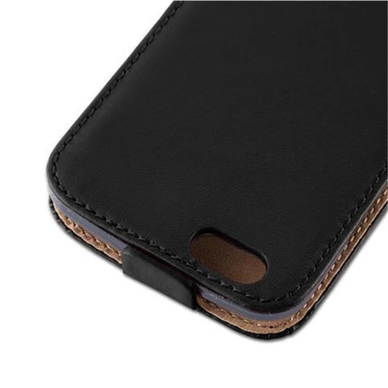 Cadorabo Hülle kompatibel mit Apple iPhone 6 PLUS / 6S PLUS Schutzhülle im Flip Design aus glattem Kunstleder