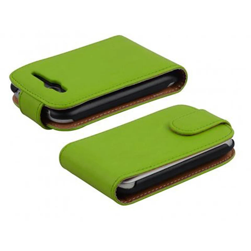 Cadorabo Hülle kompatibel mit HTC WILDFIRE Schutzhülle im Flip Design aus glattem Kunstleder
