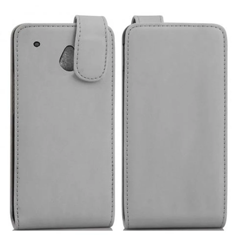 Cadorabo Hülle kompatibel mit HTC ONE MINI M4 Schutzhülle im Flip Design aus glattem Kunstleder