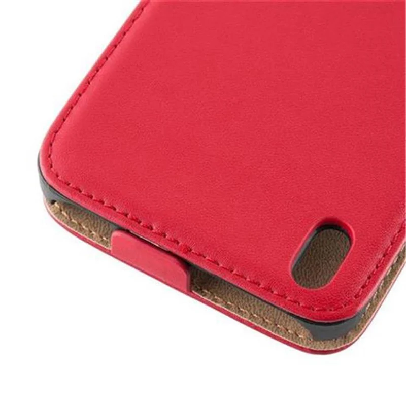 Cadorabo Hülle kompatibel mit HTC Desire 816 Schutzhülle im Flip Design aus glattem Kunstleder
