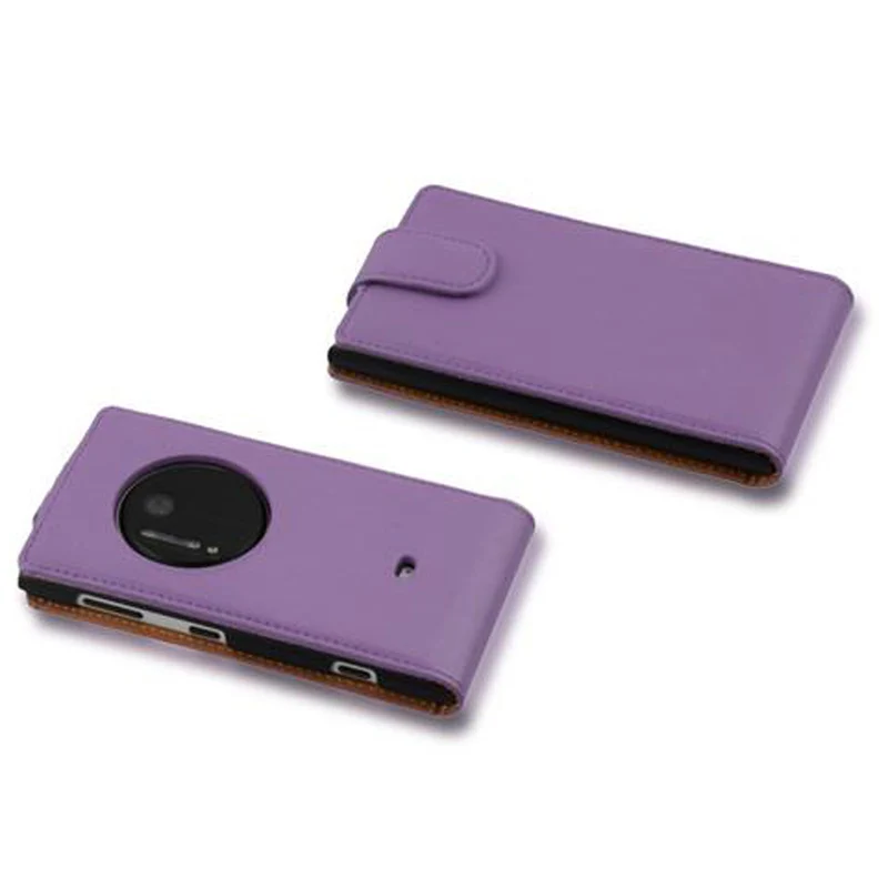 Cadorabo Hülle kompatibel mit Nokia Lumia 1020 Schutzhülle im Flip Design aus glattem Kunstleder
