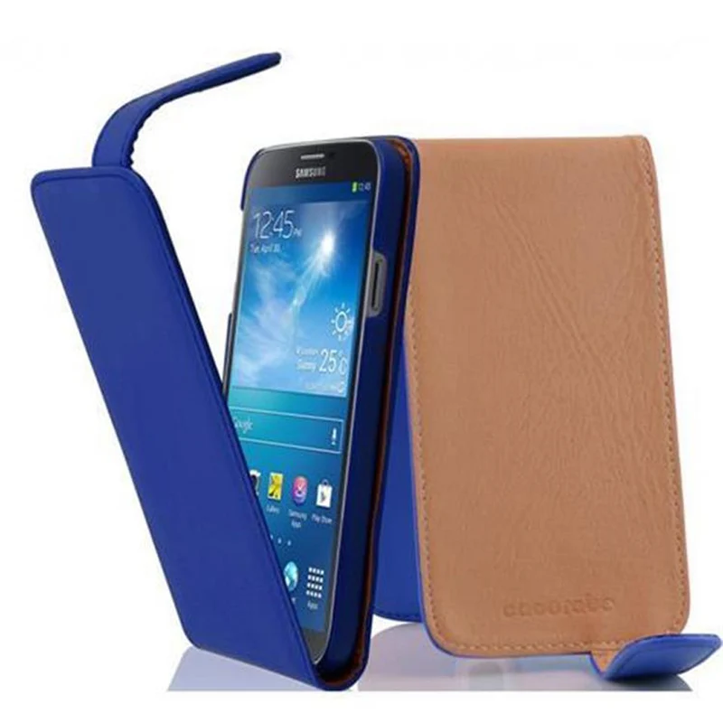Cadorabo Hülle kompatibel mit Samsung Galaxy MEGA 6.3 Schutzhülle im Flip Design aus glattem Kunstleder