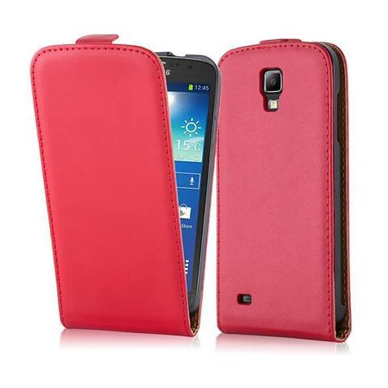 Cadorabo Hülle kompatibel mit Samsung Galaxy S4 ACTIVE Schutzhülle im Flip Design aus glattem Kunstleder