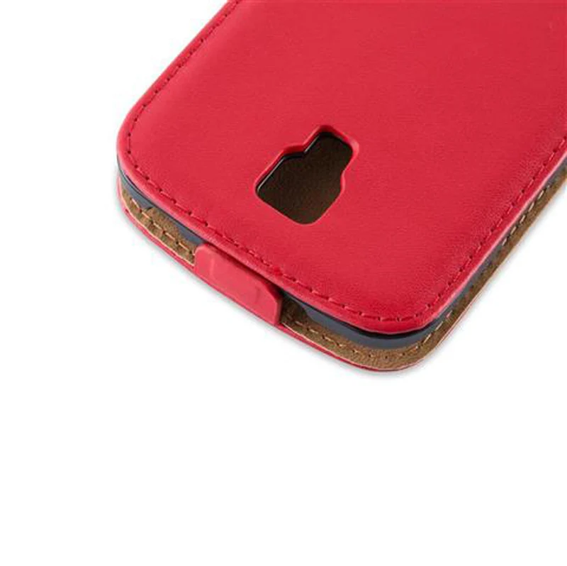 Cadorabo Hülle kompatibel mit Samsung Galaxy S4 ACTIVE Schutzhülle im Flip Design aus glattem Kunstleder