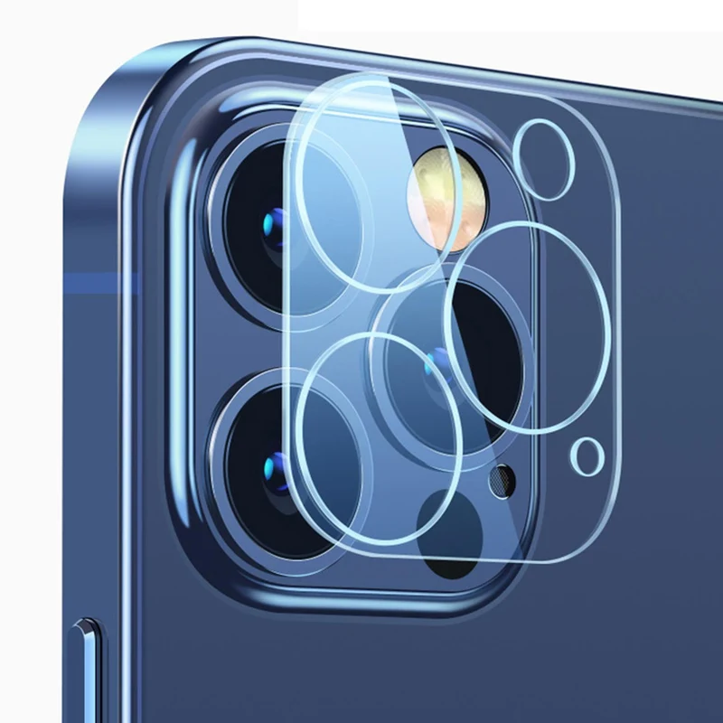 Cadorabo Kamera Schutz kompatibel mit Apple iPhone 13 PRO MAX - Camera Protector Schutzfolie Kratzfest Linsen Schutz