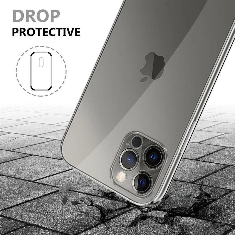 Cadorabo Hülle kompatibel mit Apple iPhone 13 MINI 360° Full Body Schutzhülle - Front- und Rückenschutz, Rundumschutz mit Displayschutz