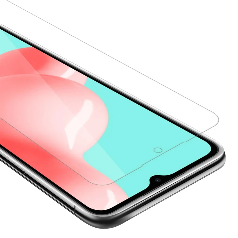 Cadorabo Panzer Folie kompatibel mit Samsung Galaxy A72 4G / 5G - Schutzfolie Gehärtetes (Tempered) Display-Schutzglas in 9H Härte mit 3D Touch Kompatibilität