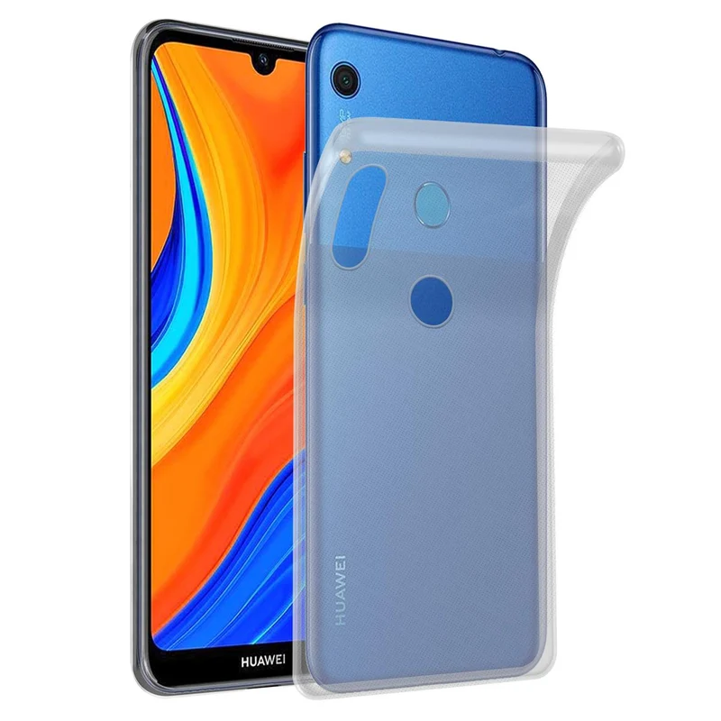 Cadorabo Hülle kompatibel mit Huawei Y6S Schutzhülle aus flexiblem TPU Silikon